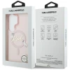 Чохол Karl Lagerfeld IML KC Script для Samsung Galaxy S26 Ultra Pink with MagSafe (KLHMS26L5HKSCAP)