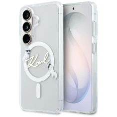 Чохол Karl Lagerfeld IML KC Script для Samsung Galaxy S26 Clear with MagSafe (KLHMS26S5HKSCAH)