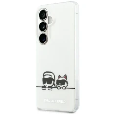 Чохол Karl Lagerfeld IML Peekaboo Karl&Choupette для Samsung Galaxy S26 Plus прозорий with MagSafe (KLHMS26M6HPKACH)