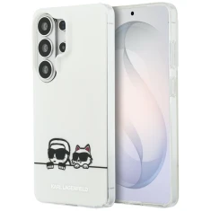 Чохол Karl Lagerfeld IML Peekaboo Karl&Choupette для Samsung Galaxy S26 Ultra Transparent with MagSafe (KLHMS26L6HPKACH)