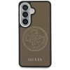 Чехол Guess Perforated Logo для Samsung Galaxy S26 Brown with MagSafe (GUHMS26S5PG4SRGW)
