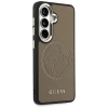 Чехол Guess Perforated Logo для Samsung Galaxy S26 Brown with MagSafe (GUHMS26S5PG4SRGW)