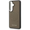 Чехол Guess Perforated Logo для Samsung Galaxy S26 Brown with MagSafe (GUHMS26S5PG4SRGW)