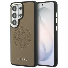 Чохол Guess Perforated Logo для Samsung Galaxy S26 Ultra Brown with MagSafe (GUHMS26L5PG4SRGW)