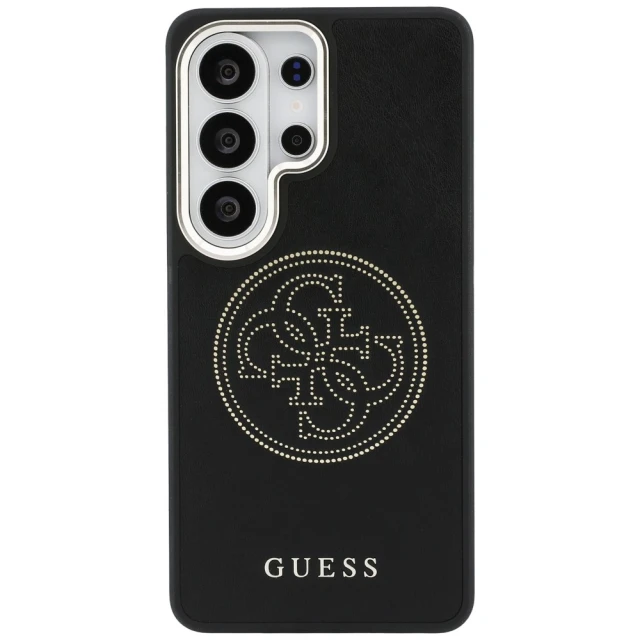 Чохол Guess Perforated Logo для Samsung Galaxy S26 Ultra Black with MagSafe (GUHMS26L5PG4SRGK)