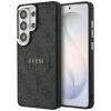 Чохол Guess 4G Embossed Ring для Samsung Galaxy S26 Ultra Black with MagSafe (GUHMS26LP4MSEGCK)