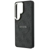 Чохол Guess 4G Embossed Ring для Samsung Galaxy S26 Ultra Black with MagSafe (GUHMS26LP4MSEGCK)