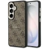 Чохол Guess 4G Embossed Ring для Samsung Galaxy S26 Plus Brown with MagSafe (GUHMS26MP4MSEGCW)