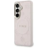 Чохол Guess Saffiano Peony Embossed Ring для Samsung Galaxy S26 Pink with MagSafe (GUHMS26SPSAMSECP)