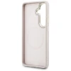Чохол Guess Saffiano Peony Embossed Ring для Samsung Galaxy S26 Pink with MagSafe (GUHMS26SPSAMSECP)