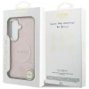 Чохол Guess Saffiano Peony Embossed Ring для Samsung Galaxy S26 Pink with MagSafe (GUHMS26SPSAMSECP)