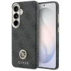 Чохол Guess 4G Rhinestone Round Logo для Samsung Galaxy S26 Plus Black with MagSafe (GUHMS26MP4GRMDEK)
