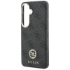 Чохол Guess 4G Rhinestone Round Logo для Samsung Galaxy S26 Plus Black with MagSafe (GUHMS26MP4GRMDEK)