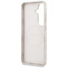 Чохол Guess 4G Rhinestone Round Logo для Samsung Galaxy S26 рожевий with MagSafe (GUHMS26SP4GRMDEP)