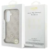 Чохол Guess 4G Rhinestone Round Logo для Samsung Galaxy S26 рожевий with MagSafe (GUHMS26SP4GRMDEP)