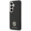 Чохол Guess Rhinestone Round Logo для Samsung Galaxy S26 Black with MagSafe (GUHMS26SPGCRMDEK)