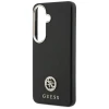 Чохол Guess Rhinestone Round Logo для Samsung Galaxy S26 Plus Black with MagSafe (GUHMS26MPGCRMDEK)