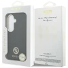 Чохол Guess Rhinestone Round Logo для Samsung Galaxy S26 Plus Black with MagSafe (GUHMS26MPGCRMDEK)