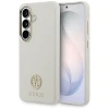 Чохол Guess Rhinestone Round Logo для Samsung Galaxy S26 Бежевий with MagSafe (GUHMS26SPGCRMDEE)