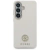 Чохол Guess Rhinestone Round Logo для Samsung Galaxy S26 Бежевий with MagSafe (GUHMS26SPGCRMDEE)
