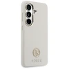 Чохол Guess Rhinestone Round Logo для Samsung Galaxy S26 Бежевий with MagSafe (GUHMS26SPGCRMDEE)