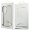 Чохол Guess Rhinestone Round Logo для Samsung Galaxy S26 Бежевий with MagSafe (GUHMS26SPGCRMDEE)