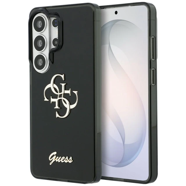 Чохол Guess IML Big Metal 4G Script для Samsung Galaxy S26 Ultra чорний (GUHCS26L5HC4MLSK)