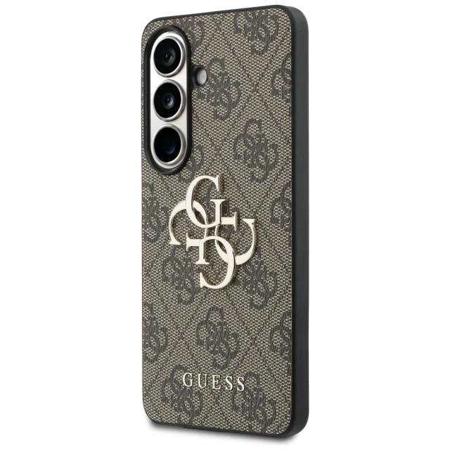 Чохол Guess 4G Big Metal Logo для Samsung Galaxy S26 Plus Brown (GUHCS26M4GMGBR)