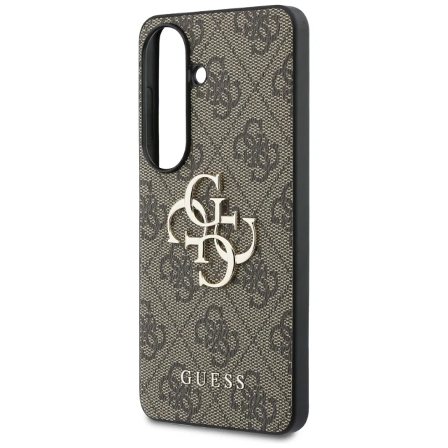 Чохол Guess 4G Big Metal Logo для Samsung Galaxy S26 Plus Brown (GUHCS26M4GMGBR)