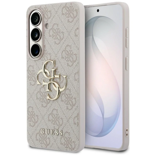 Чохол Guess 4G Big Metal Logo для Samsung Galaxy S26 Pink (GUHCS26S4GMGPI)