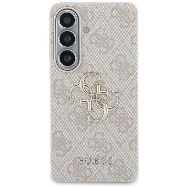 Чохол Guess 4G Big Metal Logo для Samsung Galaxy S26 Pink (GUHCS26S4GMGPI)