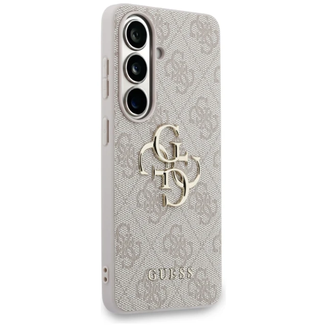 Чохол Guess 4G Big Metal Logo для Samsung Galaxy S26 Pink (GUHCS26S4GMGPI)