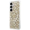 Чохол Guess IML Leopard Print Triangle для Samsung Galaxy S26 коричневий with MagSafe (GUHMS26SHLEGTGLW)
