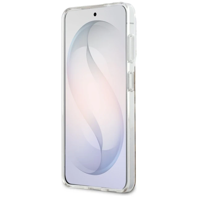 Чохол Guess IML Leopard Print Triangle для Samsung Galaxy S26 коричневий with MagSafe (GUHMS26SHLEGTGLW)