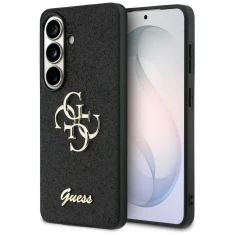 Чохол Guess Fixed Glitter Big 4G Metal Logo для Samsung Galaxy S26 Black (GUHCS26SHG4SGK)
