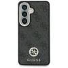 Чохол + Ремінець Guess 4G Big Rhinestone Triangle Strap для Samsung Galaxy S26 чорний with MagSafe (GUHMS26SP4G4DCSK)
