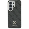 Чохол + Ремінець Guess 4G Big Rhinestone Triangle Strap для Samsung Galaxy S26 Ultra чорний with MagSafe (GUHMS26LP4G4DCSK)