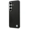 Чохол BMW Leather Hot Stamp для Samsung Galaxy S26 Black with MagSafe (BMHMS26S25SLLBK)