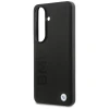 Чохол BMW Leather Hot Stamp для Samsung Galaxy S26 Plus чорний with MagSafe (BMHMS26M25SLLBK)