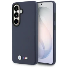 Чохол BMW M Metal Logo для Samsung Galaxy S26 Navy Blue with MagSafe (BMHMS26S25PFWKCKV)