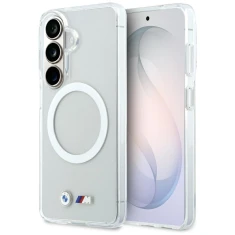 Чохол BMW IML Shockproof Metal Logo для Samsung Galaxy S26 Clear with MagSafe (BMHMS26S25HSMLKT)