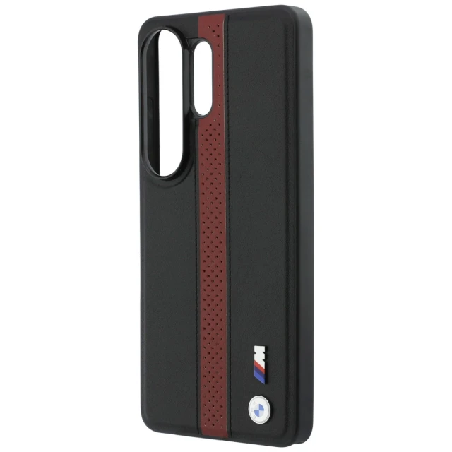 Чохол BMW Perforated Stripe Logo для Samsung Galaxy S26 Ultra Red with MagSafe (BMHMS26L25PCPSKR)