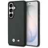 Чохол BMW M Kevlar Logo для Samsung Galaxy S26 Black with MagSafe (BMHMS26S24CFMMK)