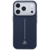 Чохол Mercedes Leather Semi Wrap Iconic Line для iPhone 17 Pro Navy (MEHMP17L25PFWSTV)