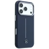 Чохол Mercedes Leather Semi Wrap Iconic Line для iPhone 17 Pro Navy (MEHMP17L25PFWSTV)