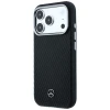 Чохол Mercedes Leather Semi Wrap Wood Effect для iPhone 17 Pro Black (MEHMP17L25PFWWPK)