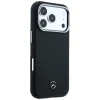 Чохол Mercedes Leather Semi Wrap Wood Effect для iPhone 17 Pro Black (MEHMP17L25PFWWPK)