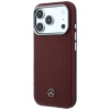 Чохол Mercedes Leather Semi Wrap Wood Effect для iPhone 17 Pro Max Red (MEHMP17X25PFWWPR)
