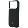 Чехол Mercedes Leather Semi Wrap Grill Pattern для iPhone 17 Pro Black (MEHMP17L25PFWGRK)