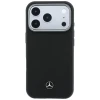 Чохол Mercedes Leather Semi Wrap Wood Effect для iPhone 17 Pro Max Black (MEHMP17X25PFWGRK)